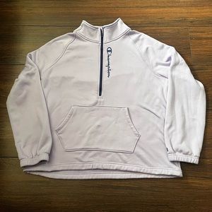 PURPLE CHAMPION SWEATER